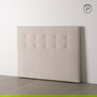 Cabecero Crema Tejido Dormitorio 165 X 8 X 125 cm