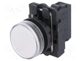 SCHNEIDER ELECTRIC Lámpara de control Harmony XB5 ZBVM 22mm Blanco