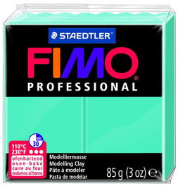 Pasta Modelar Fimo Professional Turquesa 85 Gr. (Set de 4)
