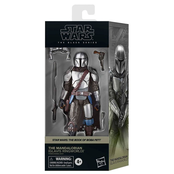HASBRO Figura articulada The Mandalorian Glavis Ringworld The Book of Boba Fett Star Wars 15cm con accesorios