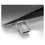 Terratec CONNECT C12 Adaptador USB-C a HDMI Gris