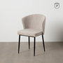 Silla Gris Tejido-Metal Contract 52,50 X 55 X 80 cm (Set de 2)