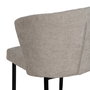 Silla Gris Tejido-Metal Contract 52,50 X 55 X 80 cm (Set de 2)
