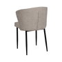 Silla Gris Tejido-Metal Contract 52,50 X 55 X 80 cm (Set de 2)