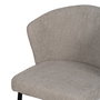 Silla Gris Tejido-Metal Contract 52,50 X 55 X 80 cm (Set de 2)