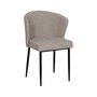 Silla Gris Tejido-Metal Contract 52,50 X 55 X 80 cm (Set de 2)
