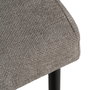 Silla Gris Tejido-Metal Contract 52,50 X 55 X 80 cm (Set de 2)
