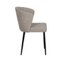 Silla Gris Tejido-Metal Contract 52,50 X 55 X 80 cm (Set de 2)