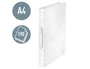 Leitz Wow Carpeta de 2 anillas redondas 25 mm polipropileno DIN A4 color blanco