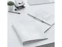 Leitz Wow Carpeta de 2 anillas redondas 25 mm polipropileno DIN A4 color blanco