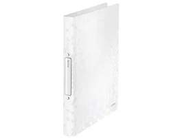Leitz Wow Carpeta de 2 anillas redondas 25 mm polipropileno DIN A4 color blanco