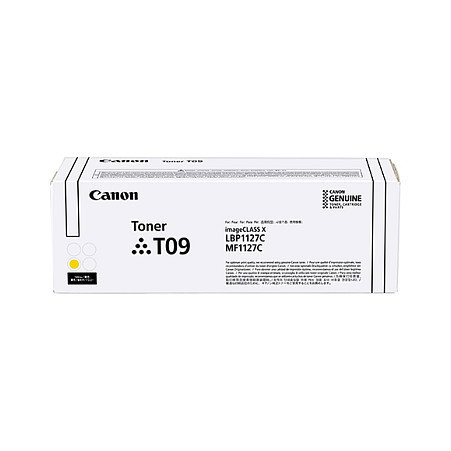 Canon Cartucho de tóner T09 Amarillo 3017C006 Original