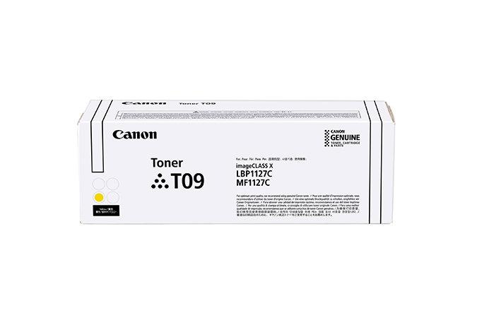 Canon Cartucho de tóner T09 Amarillo 3017C006 Original