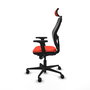 PIQUERAS Y CRESPO Silla de oficina Jorquera Sincro Naranja y Negro