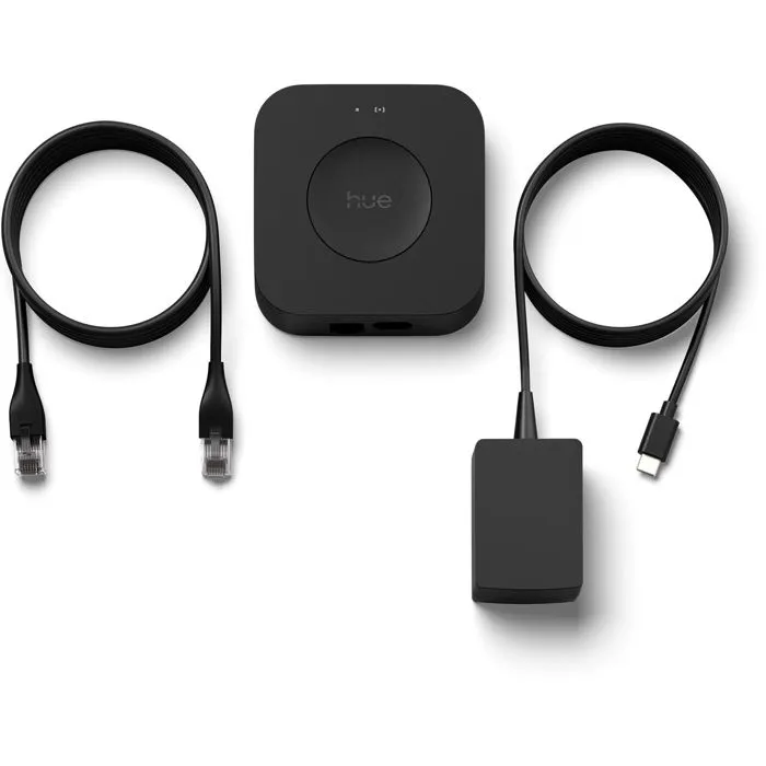 Philips Hue Bridge Pro - AABLF11809 - Hub de iluminación inteligente para sistema de luces conectadas - Hasta 150 luces - Con detección de movimiento