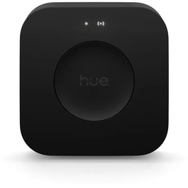 Philips Hue Bridge Pro V3, Hub Inalámbrico Bluetooth para Smart Home, Compatible con Alexa y Google Assistant, Controla hasta 150 Bombillas Philips Hue, Versión UE, Negro