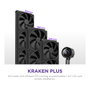 NZXT Kraken Plus 360 con pantalla LCD de 1,54 pulgadas Negro