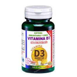 ROBIS Vitamina D3 4000 UI Alta Concentración 60 Cápsulas