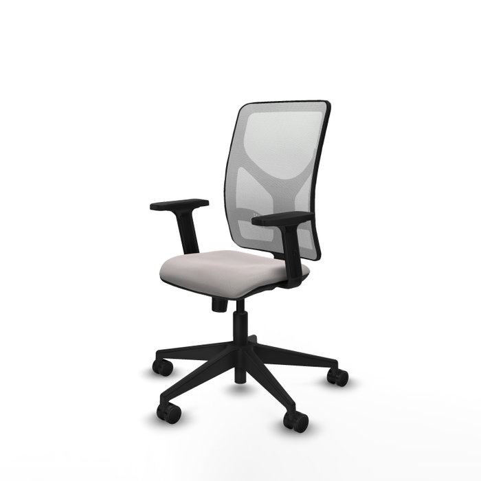 PIQUERAS Y CRESPO Silla de oficina Motilla Blanca con mecanismo Sincro PIQUERAS Y CRESPO Silla de oficina Motilla Blanca con mecanismo Sincro