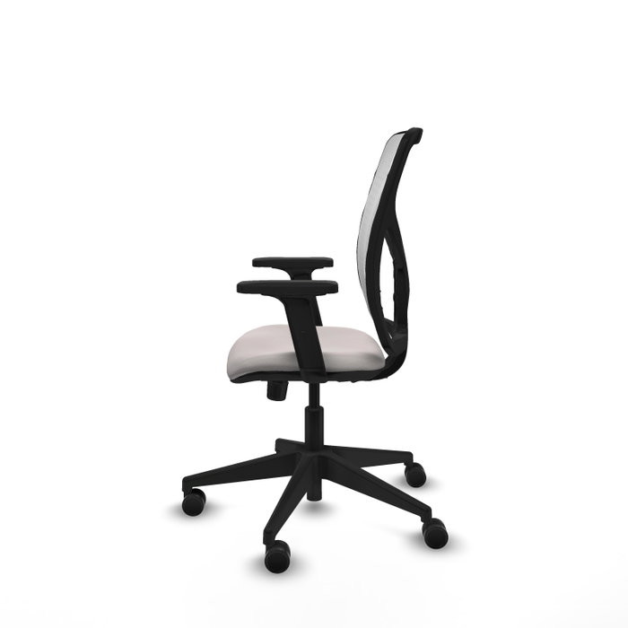 PIQUERAS Y CRESPO Silla de oficina Motilla Blanca con mecanismo Sincro PIQUERAS Y CRESPO Silla de oficina Motilla Blanca con mecanismo Sincro