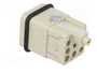 HARTING Han Q 7/0-M Plantilla de Contacto Macho 7+PE