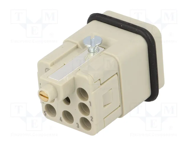 HARTING Han Q 7/0-M Plantilla de Contacto Macho 7+PE HARTING Han Q 7/0-M Plantilla de Contacto Macho 7+PE