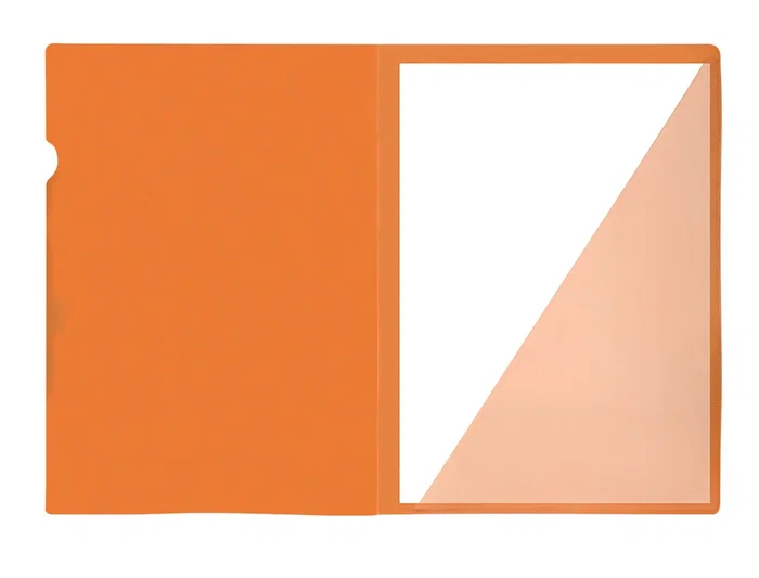 Liderpapel Carpeta Dossier Uñero A4 Naranja Fluor Opaco Polipropileno