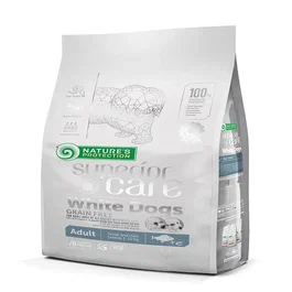 Nature's Protection White Dog Adult Small Grain Free Pescado 1,5kg