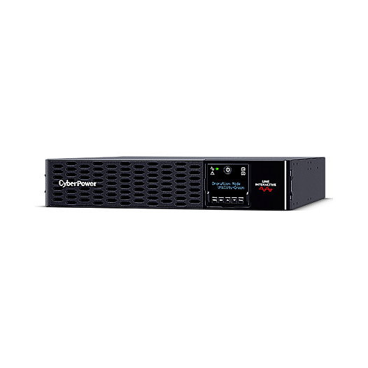 CyberPower PR3000ERTXL2UACN - SAI/UPS Profesional Montaje en Rack/Torre 2U, 3000W/3kVA, Linea Interactiva, Onda Sinusoidal Pura con RMCARD205, 10 Salidas