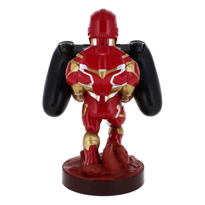 Cable Guy Soporte Figura Iron Man Marvel 21cm para Mandos y Smartphones