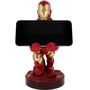 Cable Guy Soporte Figura Iron Man Marvel 21cm para Mandos y Smartphones