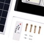 Proyector LED solar 30W 6500K Blanco Frío con mando a distancia y panel solar
