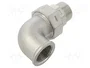 GEBO Codo de 90° G316 Acero Inoxidable Macho-Hembra G 1"