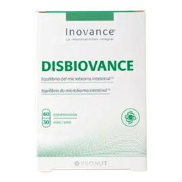 INOVANCE Disbiovance 60 Comp. Apoyo Sistema Digestivo y Equilibrio Microbiota Intestinal Vegano
