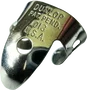 Dunlop Pack 50 Púas Dedo Nickel Silver Mini .013" (0.33 mm) para Guitarra y Bajo