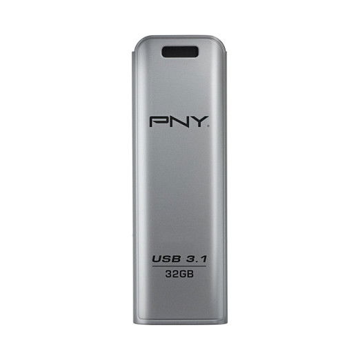 PNY FD32GESTEEL31G-EF Memoria USB 3.1 Elite Steel 32GB Acero Inoxidable