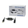 LogiLink Cable USB 2.0 Macho a Hembra 25m Negro