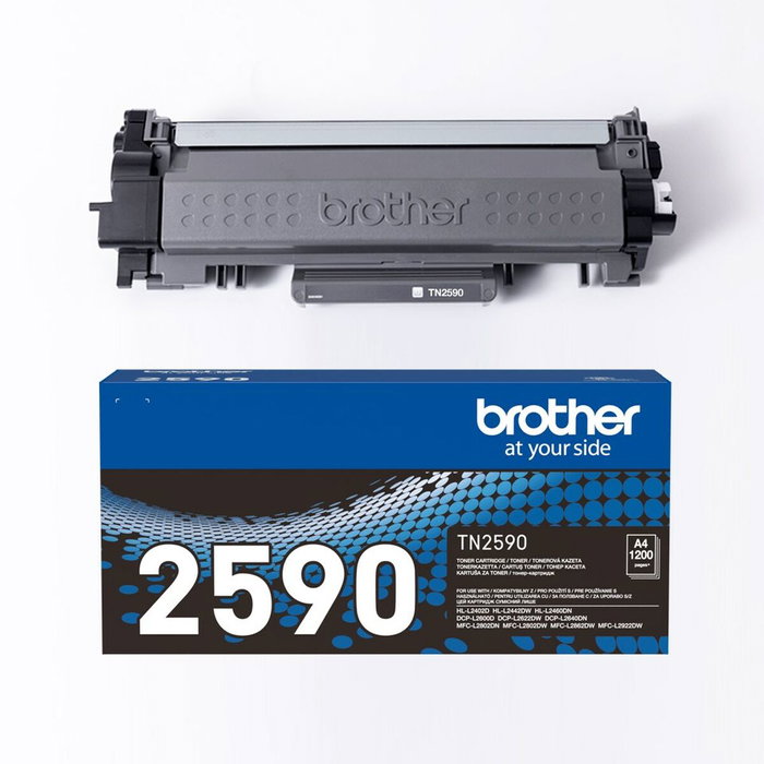 Brother TN-2590 Cartucho de Tóner Negro Original