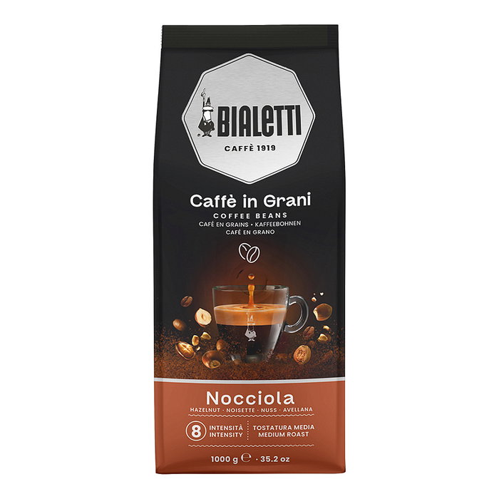Bialetti Nocciola Granos de Café con Aroma a Avellana 1 kg