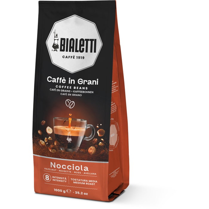 Bialetti Nocciola Café en Grano con Aroma a Avellana 1 kg