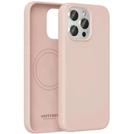 Vention Funda de Silicona Líquida MagSafe para iPhone 13 Pro - Rosa