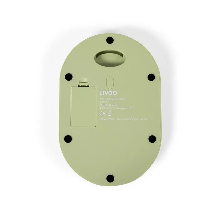 Livoo Báscula de Cocina Electrónica DOM493M Matcha Livoo Báscula de Cocina Electrónica DOM493M Matcha