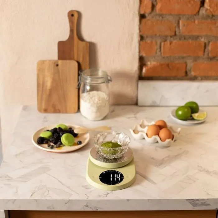 Livoo Báscula de Cocina Electrónica DOM493M Matcha Livoo Báscula de Cocina Electrónica DOM493M Matcha