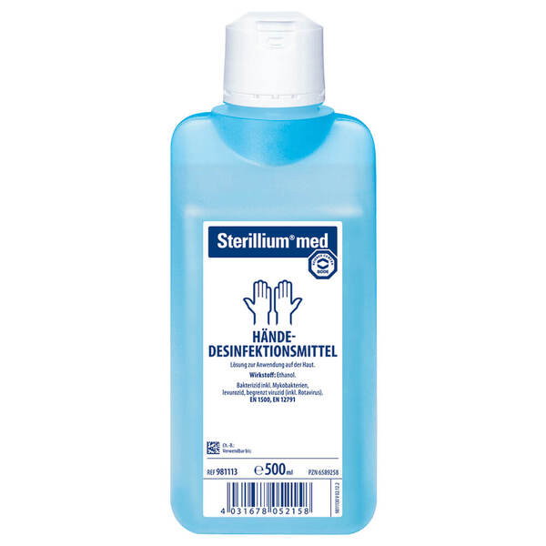 Sterillium Solución hidroalcohólica con bomba dispensadora 500ml Sterillium Solución hidroalcohólica con bomba dispensadora 500ml