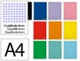 Liderpapel Cuaderno Espiral A4 Witty Tapa Dura 80 Hojas 90gr Cuadro 4mm Colores Surtidos