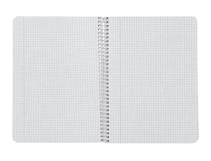 Liderpapel Cuaderno Espiral A4 Witty Tapa Dura 80 Hojas 90gr Cuadro 4mm Colores Surtidos