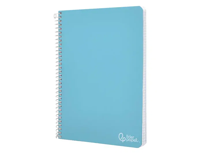 Liderpapel Cuaderno Espiral A4 Witty Tapa Dura 80 Hojas 90gr Cuadro 4mm Colores Surtidos