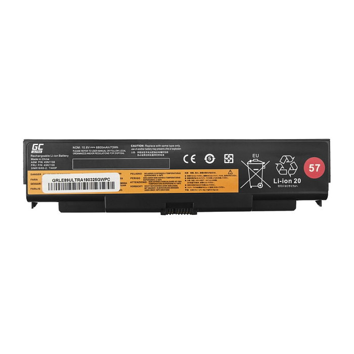 Green Cell Battery ULTRA para Lenovo ThinkPad T440p T540p W540 W541 L440 L540