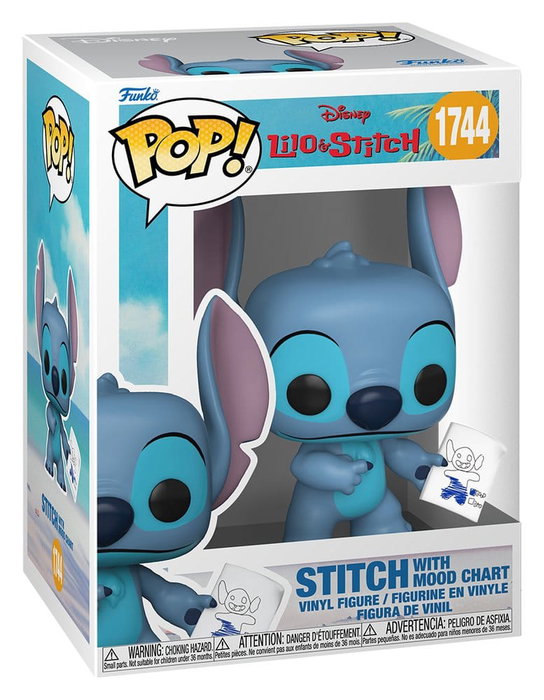FUNKO Figura POP Disney Lilo & Stitch - Stitch with Mood Chart FUNKO Figura POP Disney Lilo & Stitch - Stitch with Mood Chart