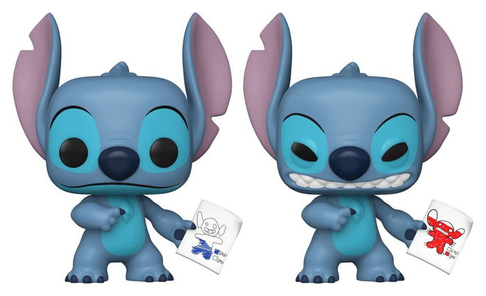 FUNKO Figura POP Disney Lilo & Stitch - Stitch with Mood Chart FUNKO Figura POP Disney Lilo & Stitch - Stitch with Mood Chart
